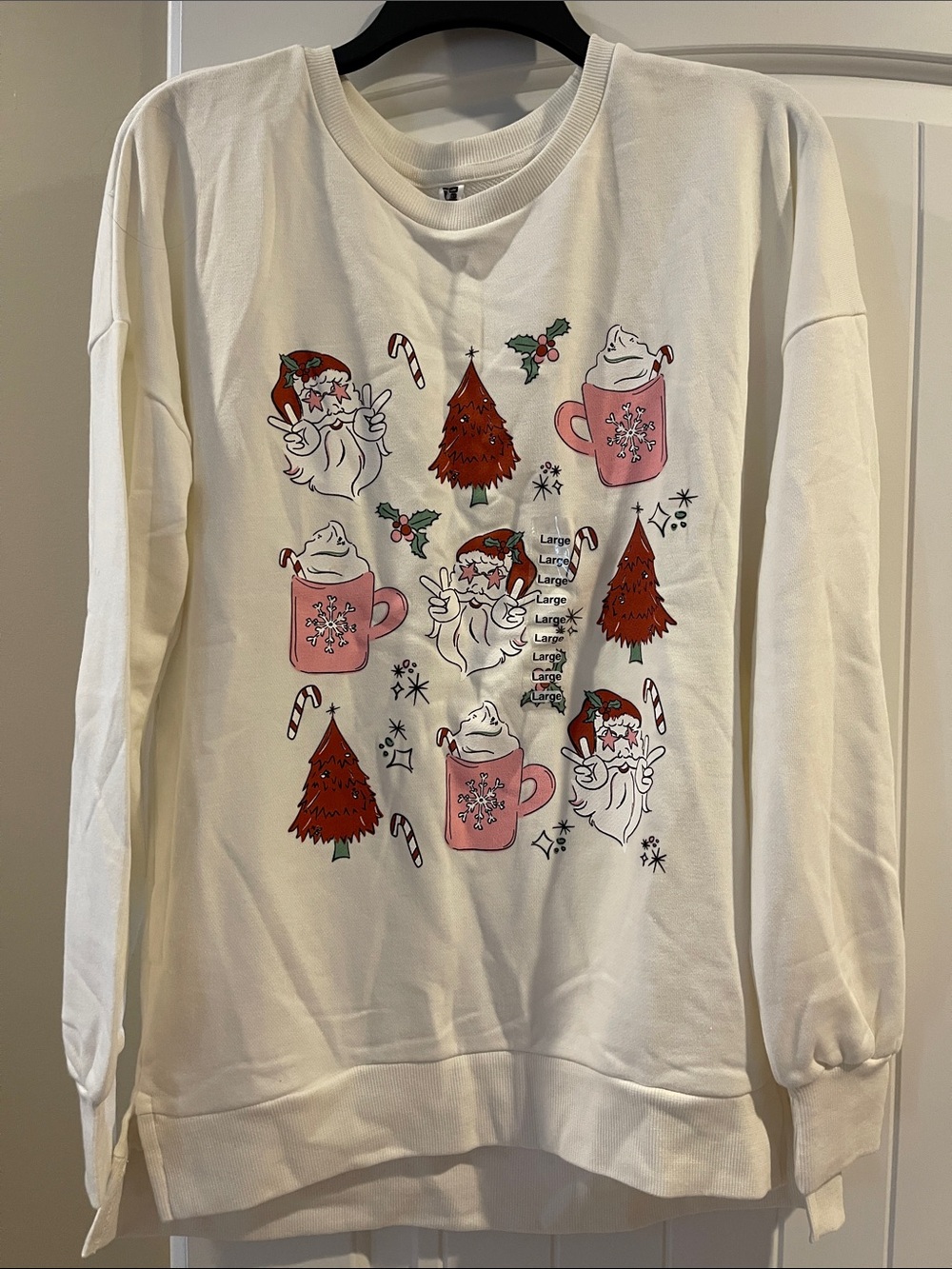 Womens Christmas sweatshirt